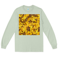 Matcha Childhood Cancer Butterfly Long Sleeve Tee - texasbilliewilder