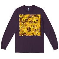 Plum Childhood Cancer Butterfly Long Sleeve Tee - texasbilliewilder