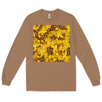Toasted Coconut Childhood Cancer Butterfly Long Sleeve Tee - texasbilliewilder