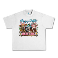 Lunar Rock Happy Easter Heifers Urban Heavy Tee - RanaPortraitStore