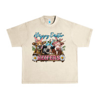 Sandshell Happy Easter Heifers Urban Heavy Tee - RanaPortraitStore