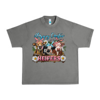 Tornado Happy Easter Heifers Urban Heavy Tee - RanaPortraitStore
