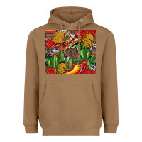 Toasted Coconut mexican cacti Heavyweight Hoodie - Artiststas