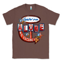 Chestnut leave me alone anti valentines day Classic Tee - FaDigitalArtStudio