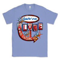 Colony Blue leave me alone anti valentines day Classic Tee - FaDigitalArtStudio