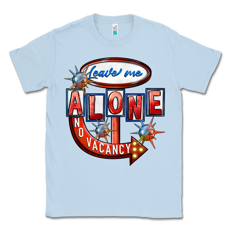 Leave Me Alone Anti Valentines Day Classic Tee by FaDigitalArtStudio | Teevron