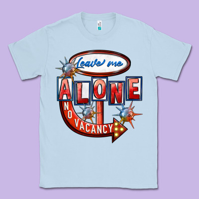 Leave Me Alone Anti Valentines Day Classic Tee Designed By Fadigitalartstudio