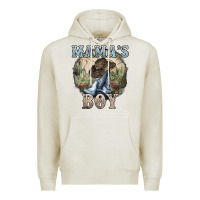 Mamas Boy Western Cowboy Boots Cactus Premium Hoodie | Teevron