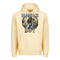 Pina Colada mamas boy western cowboy boots cactus Premium Hoodie - NancyCooperArtShop