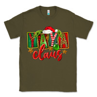 Army Green Christmas Yaya Claus Classic Tee - FaDigitalArtStudio