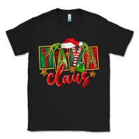 Black Christmas Yaya Claus Classic Tee - FaDigitalArtStudio