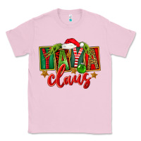 Bubblegum Pink Christmas Yaya Claus Classic Tee - FaDigitalArtStudio