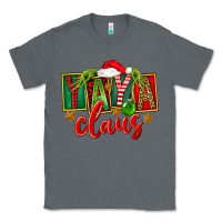 Charcoal Heather Christmas Yaya Claus Classic Tee - FaDigitalArtStudio