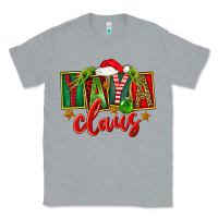 Heather Grey Christmas Yaya Claus Classic Tee - FaDigitalArtStudio