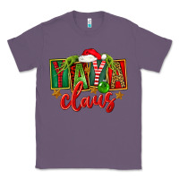 Lavender Christmas Yaya Claus Classic Tee - FaDigitalArtStudio