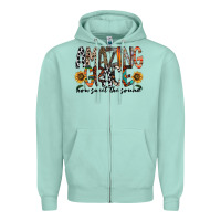 Seafoam amazing grace how sweet the sound Zipper Hoodie - RacoonDesign