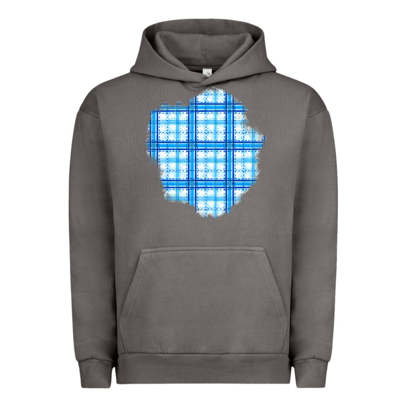 Winter Tartan Patch Urban Hoodie by BundleAndBundleShop | Teevron