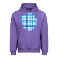 Tulip Winter Tartan Patch Urban Hoodie - BundleAndBundleShop