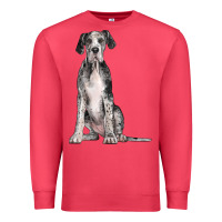 Cardinal Great Dane Dog Premium Sweatshirt - LillyAllenDesigns