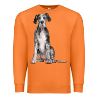 Carrot Great Dane Dog Premium Sweatshirt - LillyAllenDesigns