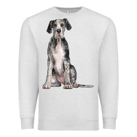 Great Dane Dog Premium Sweatshirt | Teevron