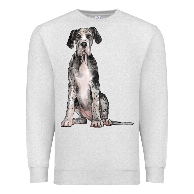 Great Dane Dog Premium Sweatshirt by LillyAllenDesigns | Teevron