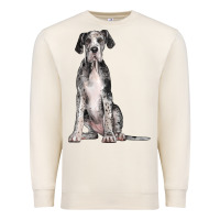 Sandshell Great Dane Dog Premium Sweatshirt - LillyAllenDesigns