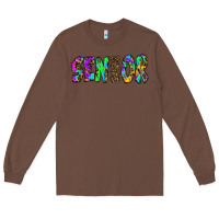 Chestnut senior 2022 tie die leopard Long Sleeve Tee - RanaPortraitStore