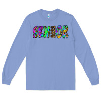 Colony Blue senior 2022 tie die leopard Long Sleeve Tee - RanaPortraitStore