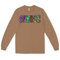 Toasted Coconut senior 2022 tie die leopard Long Sleeve Tee - RanaPortraitStore