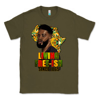 Army Green juneteenth living freeish since 1865 Classic Tee - HRA Design Shop