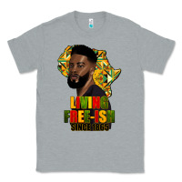 Heather Grey juneteenth living freeish since 1865 Classic Tee - HRA Design Shop
