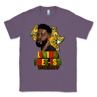 Lavender juneteenth living freeish since 1865 Classic Tee - HRA Design Shop