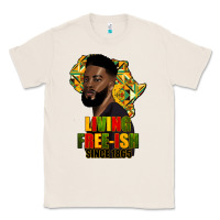 Natural juneteenth living freeish since 1865 Classic Tee - HRA Design Shop