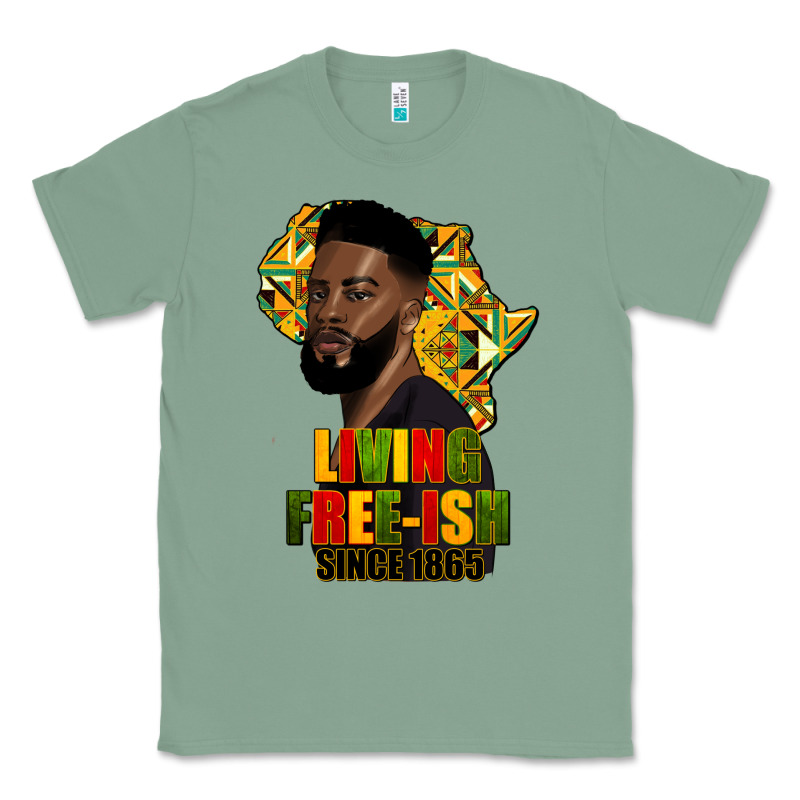 Juneteenth Living Freeish Since 1865 Classic Tee by HRA Design Shop | Teevron