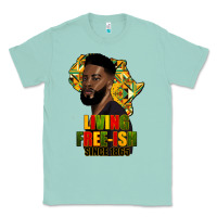 Seafoam juneteenth living freeish since 1865 Classic Tee - HRA Design Shop