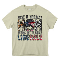 Mossy just a regular mom trying not to raise liberals Heavy Core Tee - CowhideDigitalArt