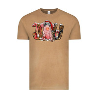 Vintage Camel Christmas Joy With Pig Vintage Tee - RanaPortraitStore