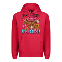 Cardinal just a little moody Premium Hoodie - MaliasSmallBusiness