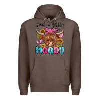 Coffee just a little moody Premium Hoodie - MaliasSmallBusiness