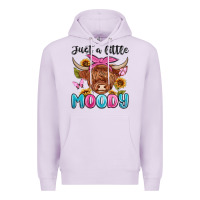 Lilac just a little moody Premium Hoodie - MaliasSmallBusiness