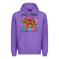 Purple just a little moody Premium Hoodie - MaliasSmallBusiness
