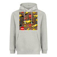 Moon Dust asphalt paver seamless pattern Heavyweight Hoodie - BundleAndBundleShop