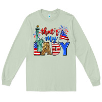 Matcha that's my lady 4th of july Long Sleeve Tee - Zillion Design Studio