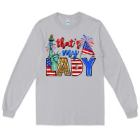 Moon Dust that's my lady 4th of july Long Sleeve Tee - Zillion Design Studio