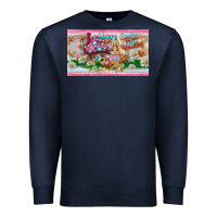 Navy happy easter y'all rabbit sippy cup Premium Sweatshirt - BarkalooDesign