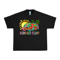 Black summer camp Urban Heavy Tee - Zillion Design Studio
