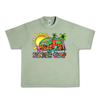 Oil Green summer camp Urban Heavy Tee - Zillion Design Studio