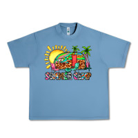 Pebble Blue summer camp Urban Heavy Tee - Zillion Design Studio