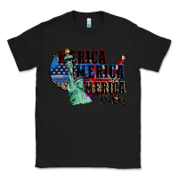 Black Merica Merica Merica vibes 4th of july Classic Tee - CowGirlArtShop